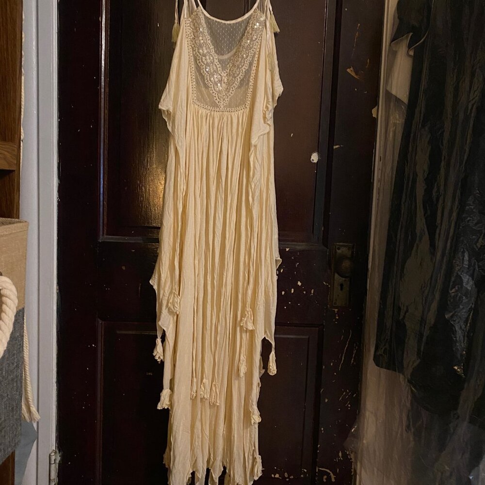 Free People Romantic Boho Maxi Dress